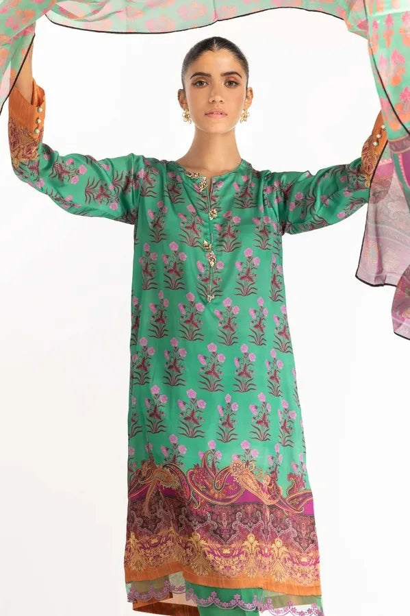 3 Piece Printed Lawn Suit