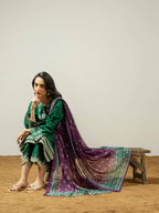 3 Piece Lawn Suit-Embroidered (Pret)